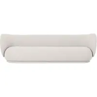 Ferm Living Rico sohva bouclé 4-istuttava Bouclé offwhite