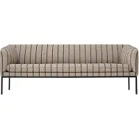 Ferm Living Turn 3:n istuttava sohva Pasadena (raidallinen)