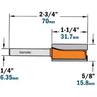 Cmt Urajyrsin ; S=1/4''; D=15,8 mm