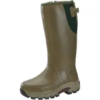 NPG Pro Shooter 18" 7mm side-zip Kumisaappaat Miesten Olive 42
