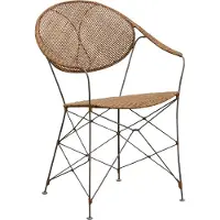 Sika-Design Funky tuoli, hazelnut rottinki