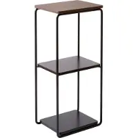 Maze Mixrack lattiahylly, petsattu tammi - musta