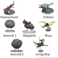 WizKids D&D Icons of The Realms: Laivan mittakaava - Asteroidien kohtaamiset