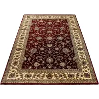 Adana Carpets Klassinen Marrakeshin punainen kermanvärinen matto 80x150