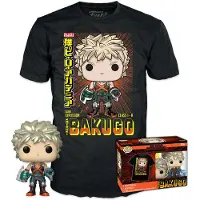 Funko POP! My Hero Academia Pop! & Box Katsuki Mt Short Sleeve T-shirt Ruskea M