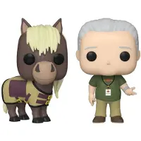 Funko POP! Parks & Recreation Pop! Tv Vinyl Figures 2pack Jerry & Lil Sebastian 5 Cm