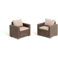 Keter Puutarhatuolit 2kpl. California beige