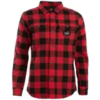 Arrak Outdoor Outdoor Vuorattu Flanellipaita Naiset Punainen/Musta 3XL
