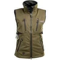 Arrak Outdoor Acadia Softshell-liivi Naiset Olive 3XL