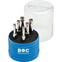 Bohrcraft Timanttireikäsaha -setti ; 6-10 mm; 6 kpl.