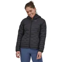 Patagonia Micro Puff Hoody Women Black - S