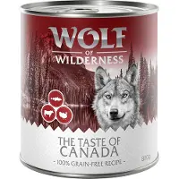 Wolf of Wilderness 6 x 800g The Taste of Canada koiran märkäruoka