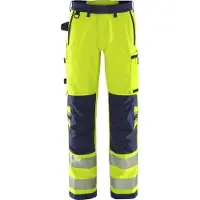 Fristads Vihreä Housut Huomio 2645 GSTP Huomiokeltainen/Laivastonsininen D112