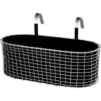 Korbo parvekekori Haponkestävä teräs