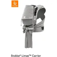 Stokke Limas Plus carrier kantoreppu OCS Grey Melange 4-18kg