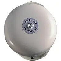 Lemvigh-Muller FRIEDLAND BY HONEYWELL Masterbell teollisuuskello 24V AC harmaalla kulholla äänenpaine 100dB 1 metrin etäisyydellä