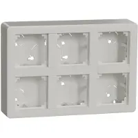 Schneider ELECTRIC EXXACT PINTA 3X2 PINTAKOJERASIA IP21 KORKEA 47 MM KEHYS INTEGROITU VALKOINEN (WDE015766)