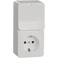 Schneider ELECTRIC EXXACT PINTA 2K-KONTROLLIKYTKIN JL+ 1-PISTORASIA JL IP21 VALKOINEN (WDE015573)
