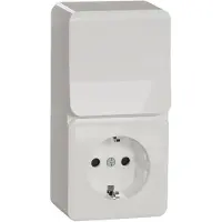 Schneider ELECTRIC EXXACT PINTA 6/1-KYTKIN JL + 1-PISTORASIA JL IP21 VALKOINEN (WDE015571)