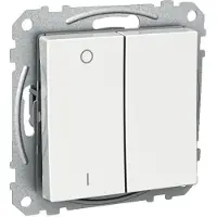 Schneider ELECTRIC EXXACT 2+1-KYTKIN JOUSILIITOS VALKOINEN (WDE002541)