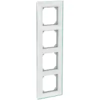 Schneider ELECTRIC EXXACT SOLID 4-OSAINEN KEHYS LASI KIRKAS VALKOINEN (WDE004038)