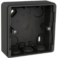 Schneider ELECTRIC EXXACT 1-OSAINEN PINTAKOJERASIA MATALA IP44 ANTRASIITTI (WDE003451)