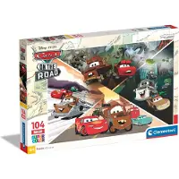 Clementoni Maxi Disney Cars On the Road Palapeli 104
