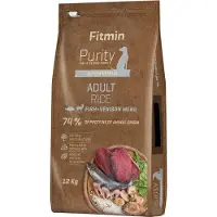 Fitmin 2x12kg Purity Adult riisi, kala ja riistaFitmin koiranruoka
