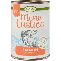 Lukullus 6x400g Menu Gustico lohi, porkkana, alfalfa ja pinaatti
