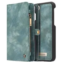 CASEME iPhone 7 Plus / iPhone 8 Plus 2-in-1 lompakkokotelo - Sininen