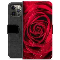 Mtp Products iPhone 12 Pro Max Premium Lompakkokotelo - Ruusu