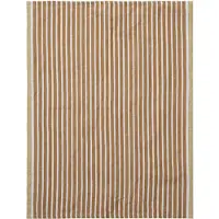 Ferm Living Hale keittiöpyyhe, golden brown - silver fern