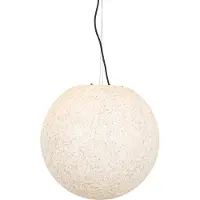 QAZQA Moderni ulkokattokruunu harmaa 45 cm IP65 - Nura
