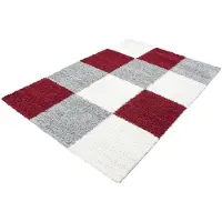 Adana Carpets Maitto LIFE punainen, 80X150 cm