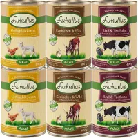 Lukullus 6x400g kolme eri makua koiranruoka