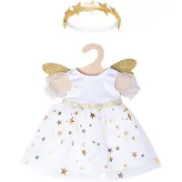 Heless Doll dress Angel with Stars 35-45 cm