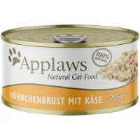 Applaws 24x70g in Broth kana & juusto Kissanruoka