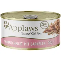 Applaws 48x70g in Broth -säästöpakkaus tonnikala ja kana -lajitelma