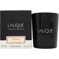 Lalique Candela profumata Safran Mashhad Iran Leather Woods 190 g