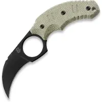 Bastinelli Creations Ligament Fixed Blade OD Green