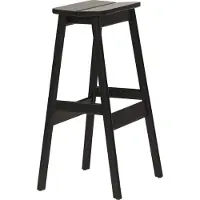 Form & Refine Angle baarijakkara, 75 cm, mustapetsattu pyökki
