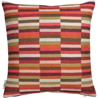 Røros Tweed Ida tyyny, 50 x 50 cm, red shades