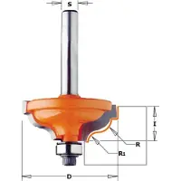 Cmt Profiilijyrsin B ; S=6 mm; D=34,2 mm