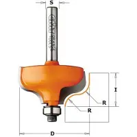 Cmt Profiilijyrsin B ; S=1/4''; D=28,7 mm