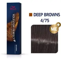 Wella Koleston Perfect ME+ Deep Browns kestohiusväri sävy 4/75 60 ml