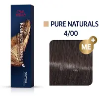 Wella Koleston Perfect ME+ Pure Naturals kestohiusväri sävy 4/00 60 ml