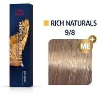 Wella Koleston Perfect ME+ Rich Naturals kestohiusväri sävy 9/8 60 ml