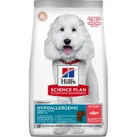 Hill's Pet Nutrition 2,5kg Hypoallergenic Adult Medium lohella, kuivaruoka koirille