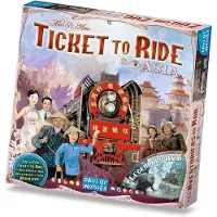 Asmodee Ticket to Ride Map Collection #1 Asia lisäosa