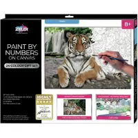 Zieler Paint By Numbers Tiger Maalauspakkaus